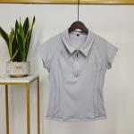 6 Colors Quick Dry Women Horse Riding Base Layer Long Sleeve Half Zipper Shirts