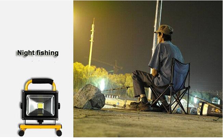 Portable & Rechargeable led Flood Light Recharge 5hours Working 10W Led Rechargeable Floodlight