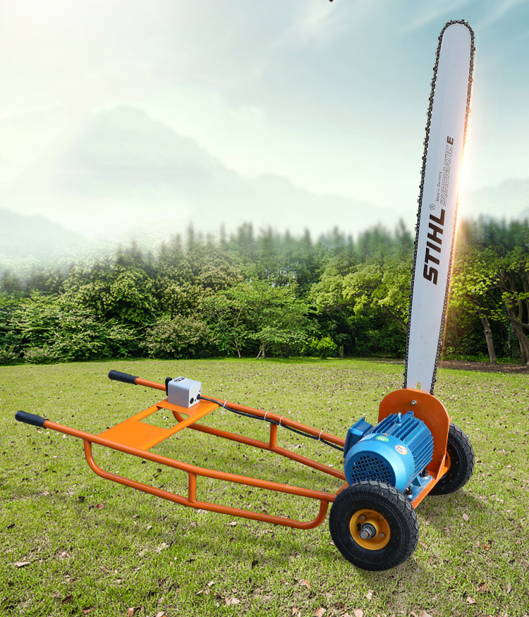 4000W Portable Wood Tree Slasher For Forestry Wood Cutting Chainsaw