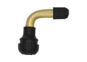 Quality PVR60 Brass Stem Tire Valve Snap In For Electric Bikes Bend 90 Degree wholesale