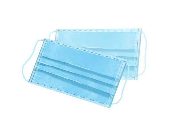 Comfortable Earloop Face Masks 3 Layer Anti Wrinkle Design Eco Friendly