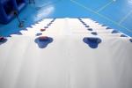 0.9mm PVC Tarpaulin Inflatable Water Park Games For Adults