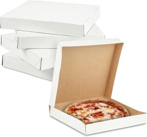 Quality Custom Size Corrugated Disposable Pizza Food Packaging Paper Box With Logo For Fast Foods wholesale