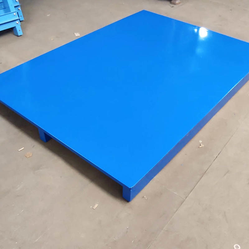 Customized Industrial Warehouse Steel Pallet Heavy Duty Steel Pallet 2 Way Entry