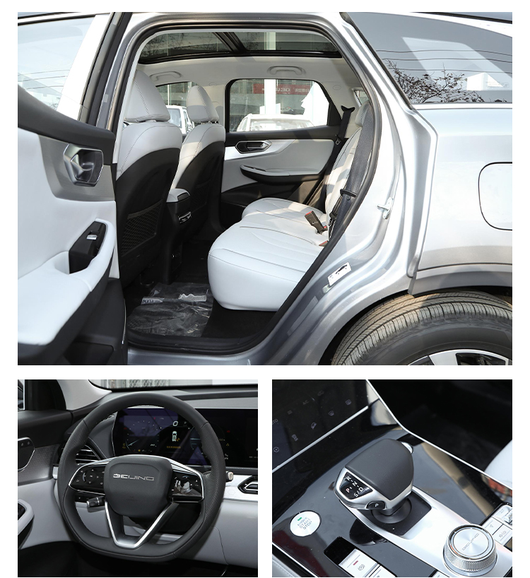 180km/h Maximum Speed 1.5T Engine Beijing X7 PHEV Hybrid Car 0km 4 Four Wheel Electric Vehicle Left Hand Drive Ev Car