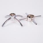 TUV Plastic CNC Machining Service Powder Coated Metal Lathe Parts