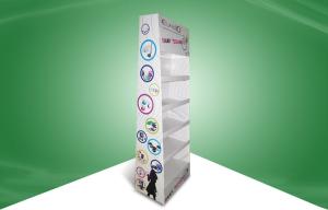 Quality Five Shelf Cardboard Display Stands Cardboard Floor Display for Electronic Products wholesale