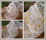 40mm 50mm Organza Ribbon With Floral Printed Polyester Ribbon OEM Eco Friendly