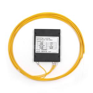 Quality 1x3 Fiber Optic Splitter Single Mode Without Fiber Connectors wholesale