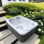 Factory Wholesale Acrylic Outdoor Indoor Massage Soaking Bathtub Hydro Hot Tub
