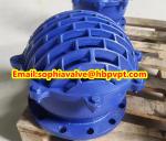 foot valve with resilient seal flange standard BS4504
