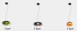 Nordic Simple Colorful Glass Restaurant Pendant Lamps For Bar Living Dining Room