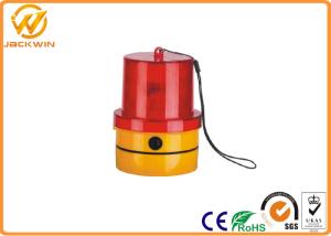 Quality Roadway Safety Outdoor LED Flashing Beacon Light With Magnet 500 M Visible Distance wholesale