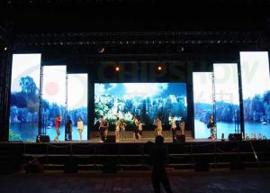 Quality Indoor Pixel Pitch 4mm RGB LED Screen , SMD2121 LED High Brightness Stage Wall wholesale