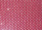 Eco Pvc Material Perforated Leather Fabric Microfiber Punching Hole Design