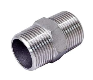 Quality Forged 316 Stainless Steel Pipe Fitting 3/4&quot; NPT Male X 3/4&quot; NPT Male wholesale