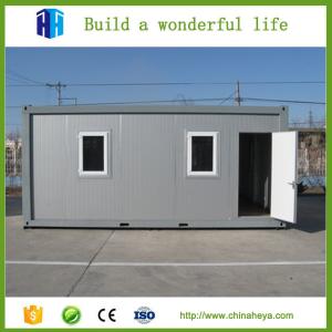 Quality prefabricated sandwich panel cheap house 20FT living container house prices wholesale