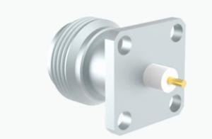 Quality N Stainless Steel Female 4-hole Flange RF Coaxial Connector for Communication wholesale