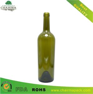 Quality 750ml Anti-green Glass Bottle for Wine wholesale