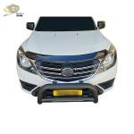 Matter Black Car Bonnet Guards Protectors PC Material Accept OEM