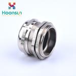 NPT / G Series Copper Cable Gland , Brass Nickel Plated Cable Gland For Outdoor