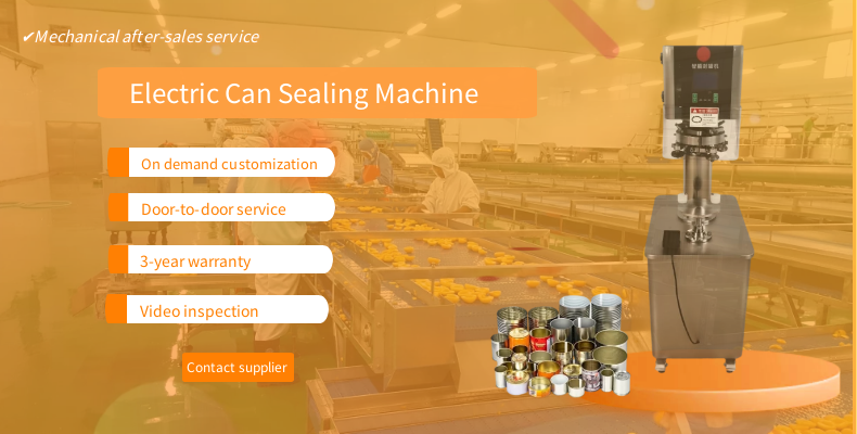 Lw-B4B3 High Speed PLC Electric Can Sealing Machine 380V