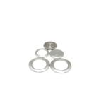 Blank Iso Vacuum Flange Bored Blank Flange Clamp Connection For Vacuum Pipe