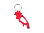 Aluminum Green Parrot Keychain Bottle Opener,Funny cool promotion beer bottle