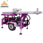 Small Water Well Drilling Rig Hydraulic Trailer Mounted Water Well Drilling Rig
