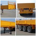 Sidewall Open 3axle Semi Trailer for Bulk Cargo Transport and 50/60ton Capacity