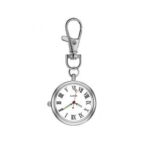 Quality Classic Pocket Watches Fob Keychain Nurse Watch Student Stationery Unisex Quartz Doctor Clocks Stainless Steel Round All wholesale