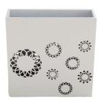 Special shape painting galvanized steel flower planters pots