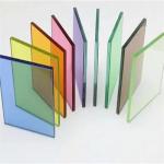 Colored Frameless Shower Enclosure Orange Green Frameless Shower Glass