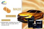 Durable Heatproof Orange Red Car Paint , Odorless Metallic Spray Paint For Cars