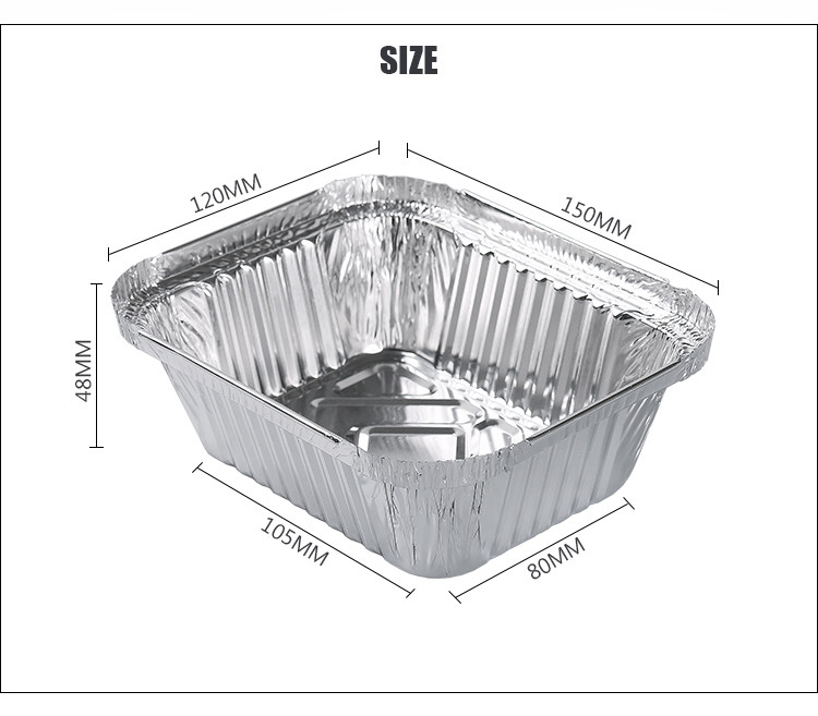 Small Foil Pans Series Small Foil Baking Pan Bread Loaf Pan Disposable