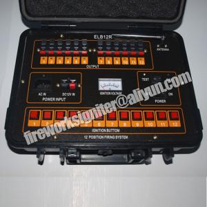 Quality 12cues Wireless Remote Pyrotechnic Fireworks Machine wholesale