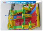 Spongebob Big Kid Inflatable Water Slides For Parties , Blow Up Outdoor Water