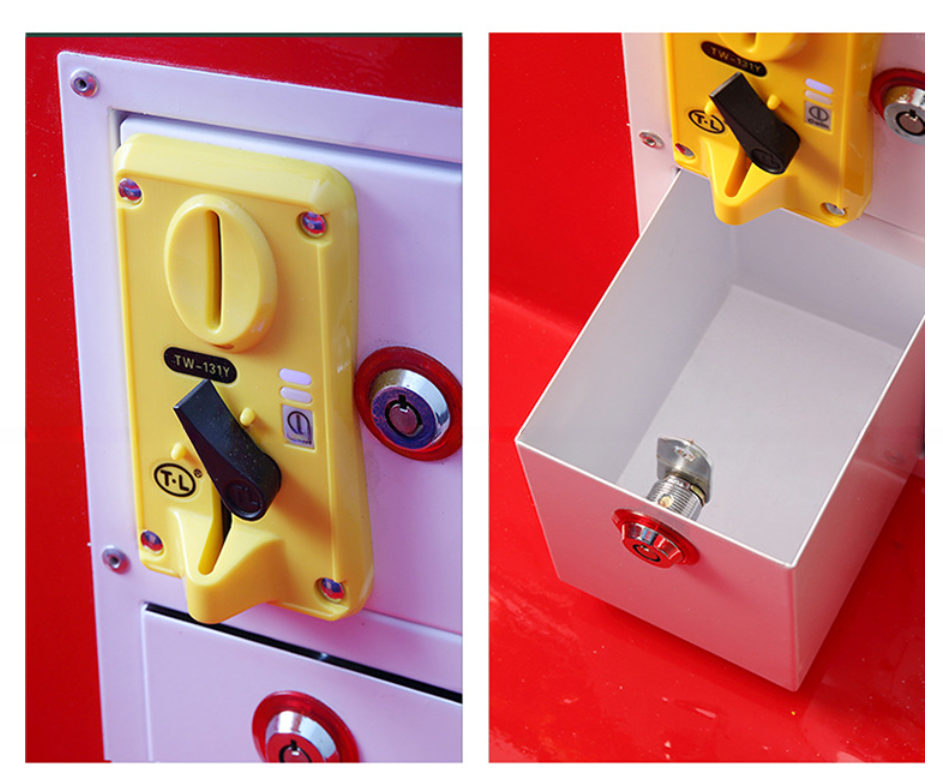 Dreamland Factory Wholesale Coin Operated Qiqu Fire Truck Kiddie Rides Amusement Park Kids Rides For Children For Sale
