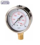 4" G12/2" bar psi hydraulic jack with pressure gauge