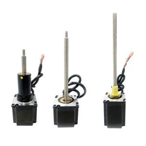 China Nema 23 (57mm) hybrid stepper motor, bipolar, 4-lead, ACME lead screw, low noise, long life, high performance. on sale