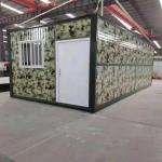 Customizable Living Prefab Container House 5800*2480*2470mm Modern