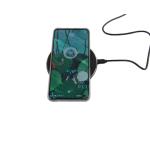 Magnetic Wireless Phone Charger , 10W Glass Desk Phone Charger