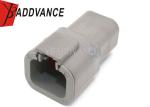 Male Deutsch Dtp Connectors / Deutsch Industrial Connectors 4 Pin DTP04-4P