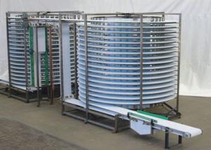 Quality Spiral Cooling Tower Modular Spiral Conveyor for Food wholesale