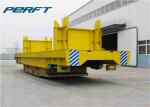Industrial Ladle Transfer Cart Battery Powered Customized 1-300T Capacity