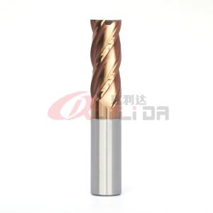 Quality 18mm 3/4&quot; Imperial Carbide End Mills 30 Degree 4f Square Nose End Mill HRC55 wholesale