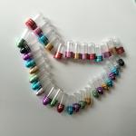16mm 2g Mini Pill Bottles Cylindrical Shape Aluminium Cap