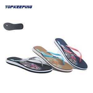 Quality Custom Logo Female EVA Stylish Flip Flop Printing Pattern wholesale