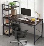 Wood Desktop Steel Office Table