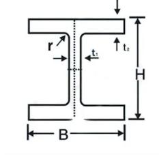 Structure Building Huge Stock ASTM JIS BS EN Standard A36 A572 A992 S235jr J0 J2 S355jr H BEAM FLANGE WIDTH 100mm-1000mm